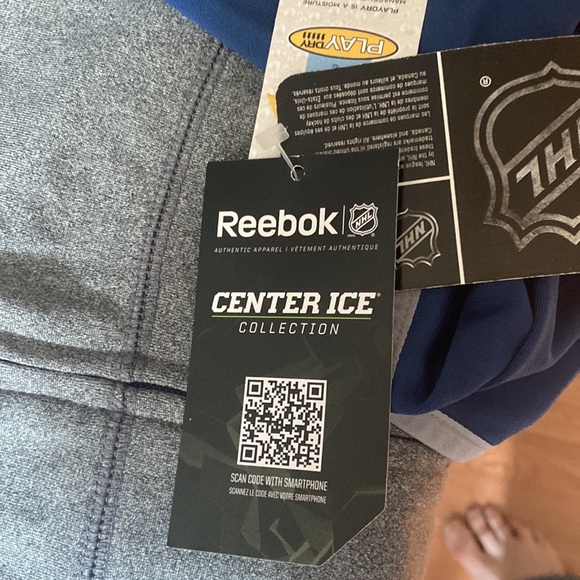 Reebok Center ice collection NWT oilers size large - Picture 3 of 8